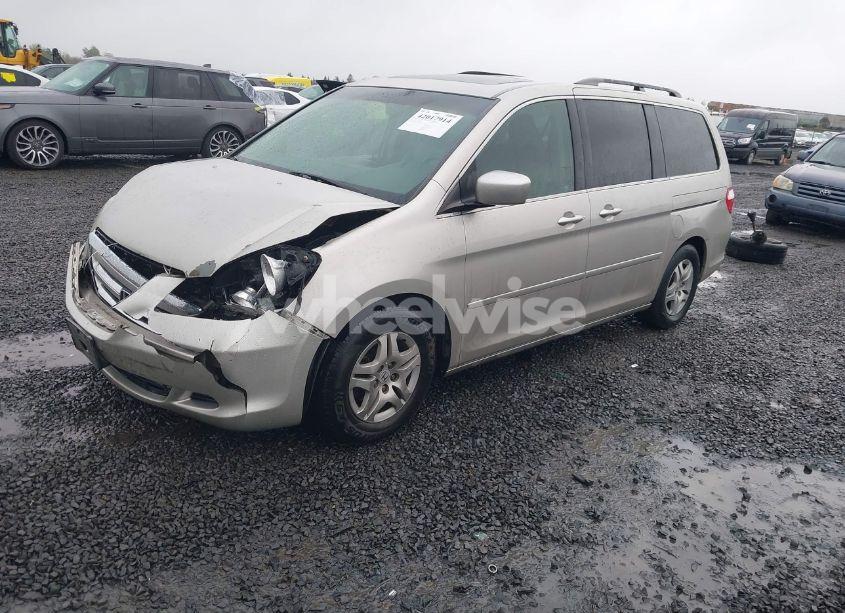 Photo 2 of 2005 Honda Odyssey EX-L (VIN 5FNRL38765B135073)