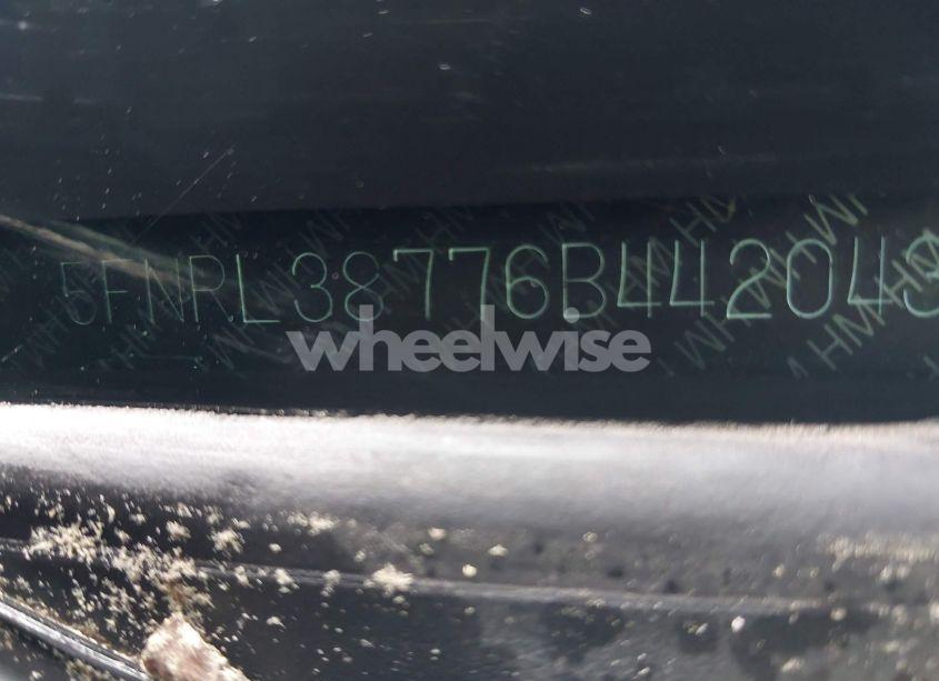 Photo 11 of 2006 Honda Odyssey EX-L (VIN 5FNRL38776B442043)