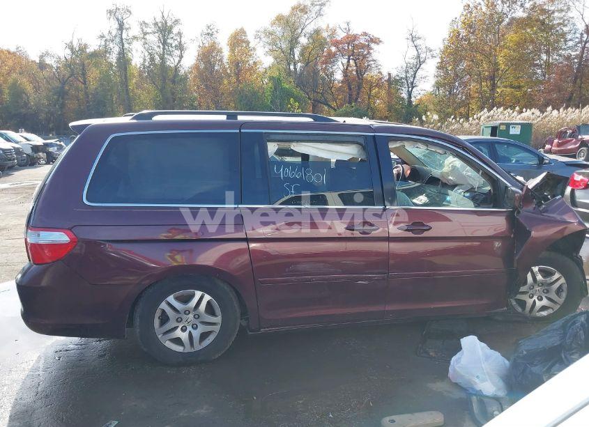 Photo 13 of 2007 Honda Odyssey EX-L (VIN 5FNRL38787B093721)