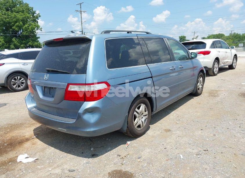 Photo 4 of 2007 Honda Odyssey EX-L (VIN 5FNRL38787B132565)
