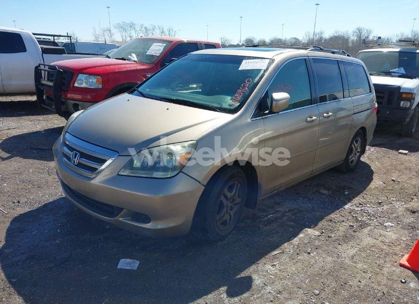 Photo 2 of 2005 Honda Odyssey EX-L (VIN 5FNRL387X5B122844)
