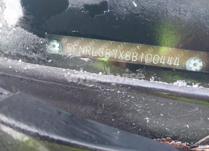 Photo 11 of 2008 Honda Odyssey EX-L (VIN 5FNRL387X8B100444)