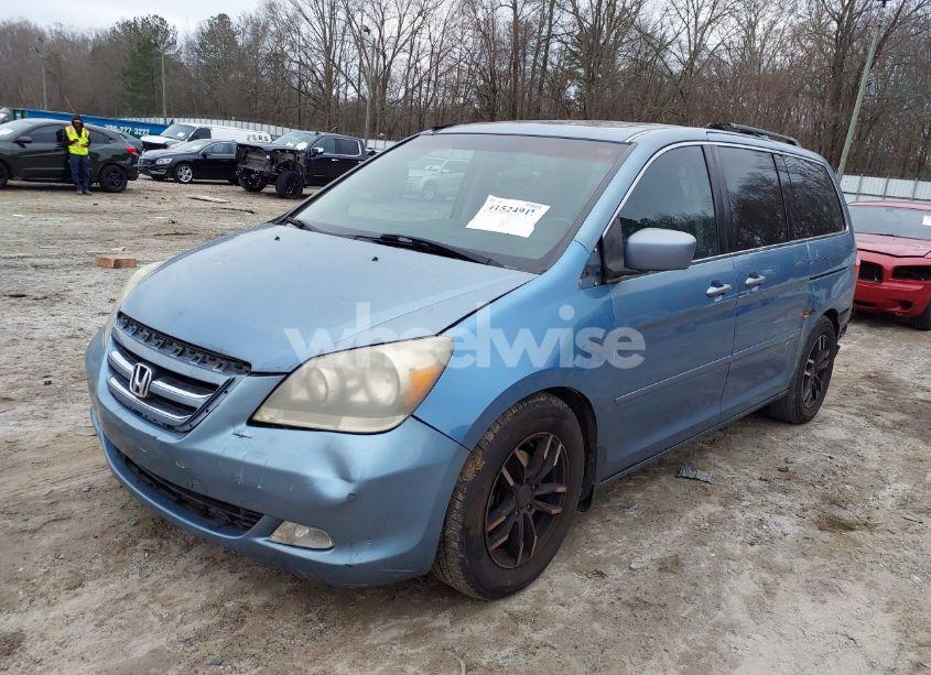Photo 2 of 2007 Honda Odyssey TOURING (VIN 5FNRL38827B035158)