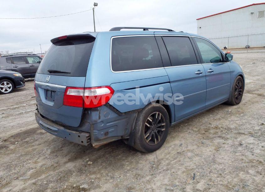 Photo 4 of 2007 Honda Odyssey TOURING (VIN 5FNRL38827B035158)