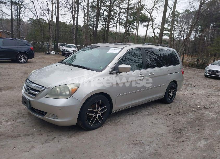 Photo 2 of 2007 Honda Odyssey TOURING (VIN 5FNRL38827B041381)