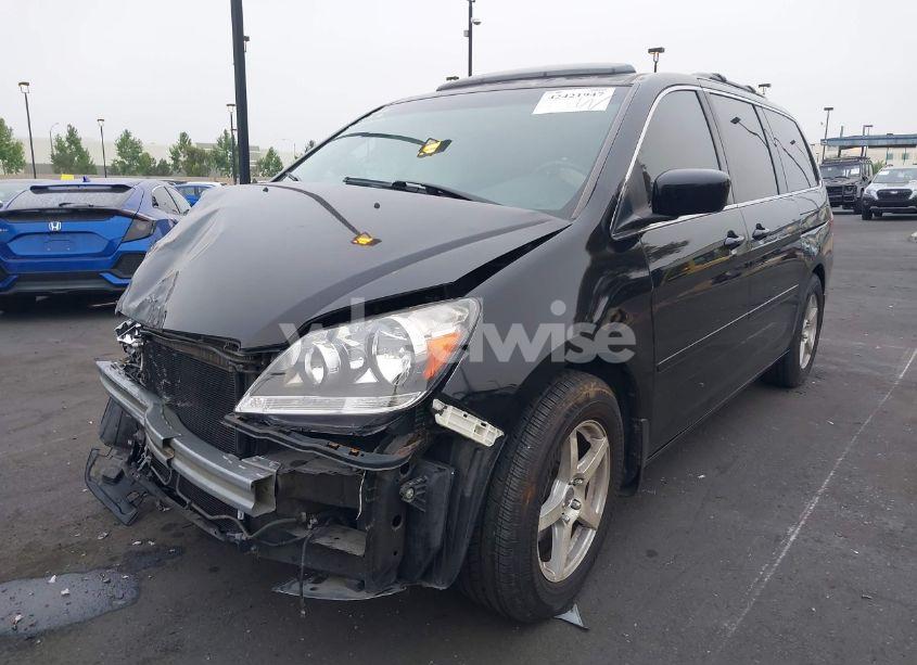 Photo 2 of 2007 Honda Odyssey TOURING (VIN 5FNRL38827B109078)