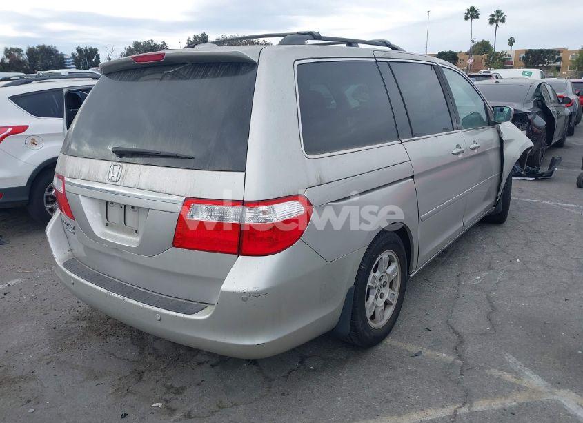 Photo 4 of 2007 Honda Odyssey TOURING (VIN 5FNRL38837B001889)