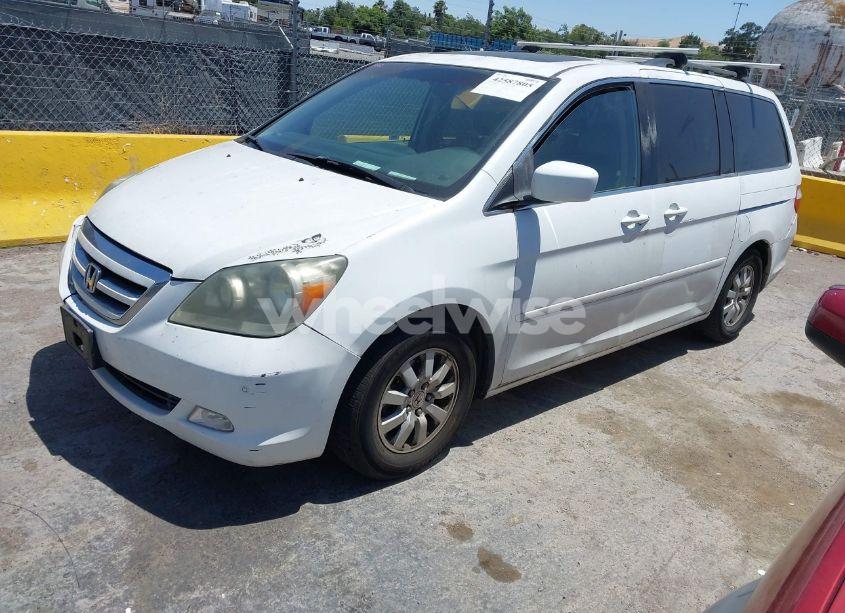 Photo 2 of 2007 Honda Odyssey TOURING (VIN 5FNRL38837B091593)