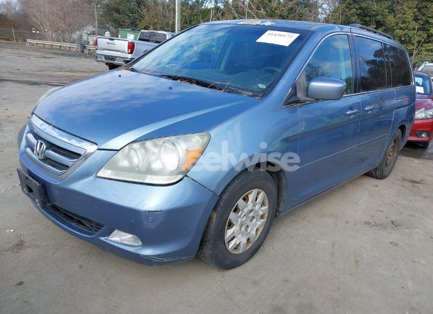 Photo 2 of 2007 Honda Odyssey TOURING (VIN 5FNRL38847B023156)