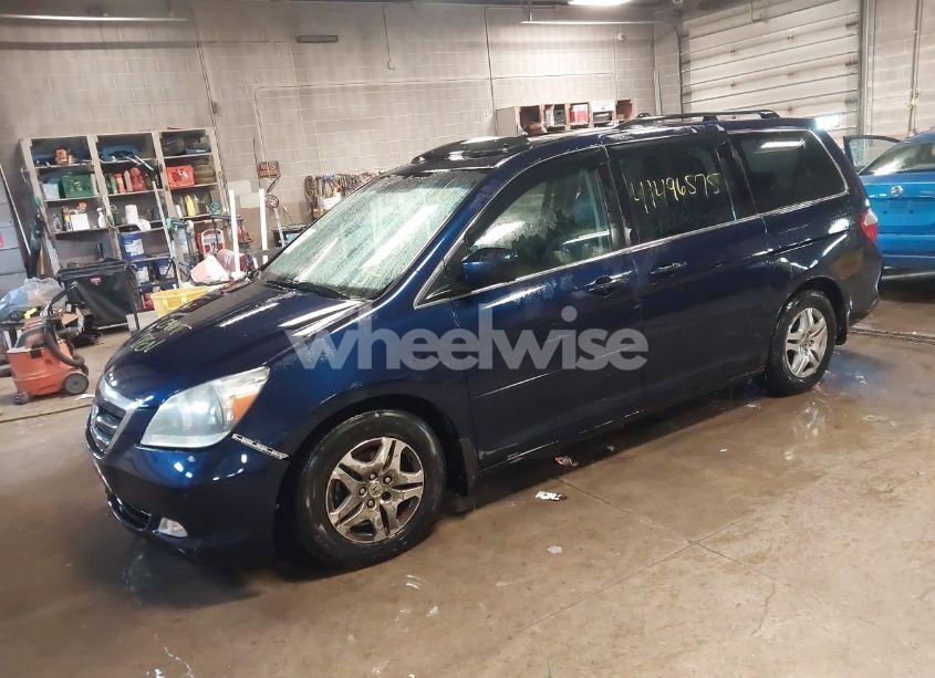 Photo 2 of 2007 Honda Odyssey TOURING (VIN 5FNRL38847B045206)