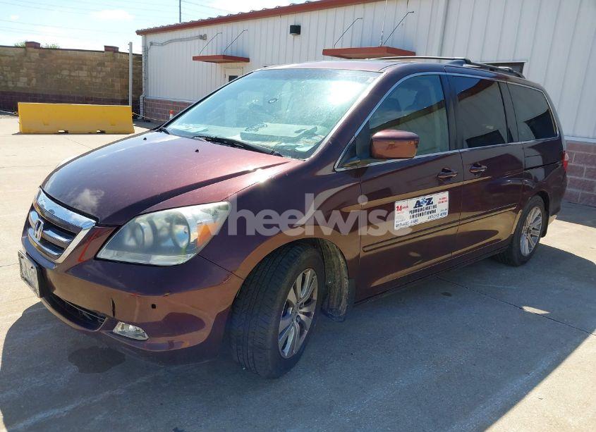 Photo 2 of 2007 Honda Odyssey TOURING (VIN 5FNRL38867B100495)