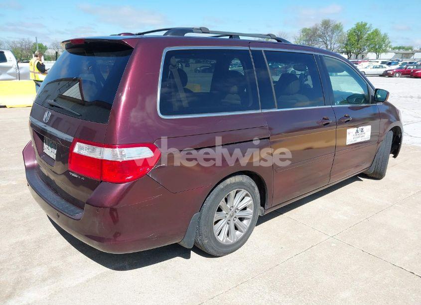 Photo 4 of 2007 Honda Odyssey TOURING (VIN 5FNRL38867B100495)