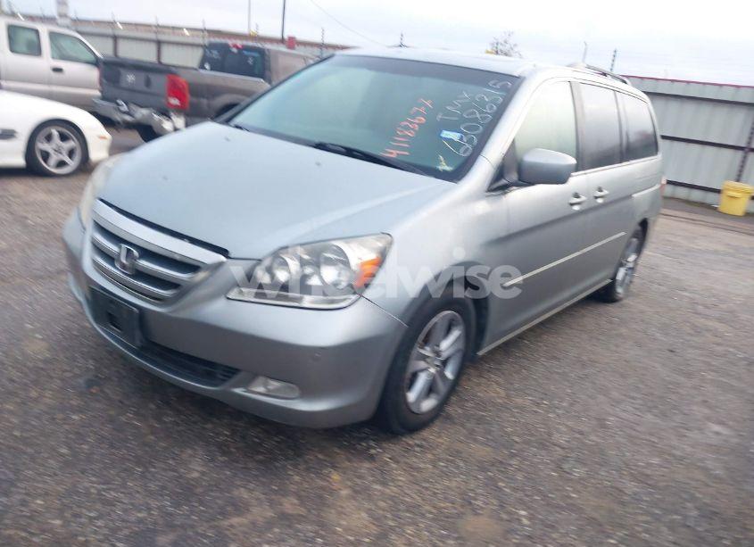 Photo 2 of 2006 Honda Odyssey TOURING (VIN 5FNRL38876B086315)