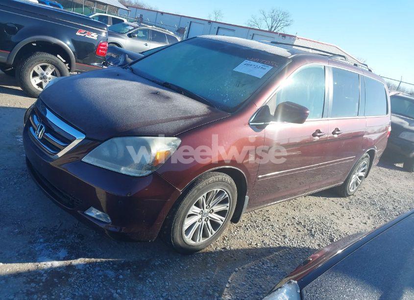 Photo 2 of 2007 Honda Odyssey TOURING (VIN 5FNRL38887B121753)