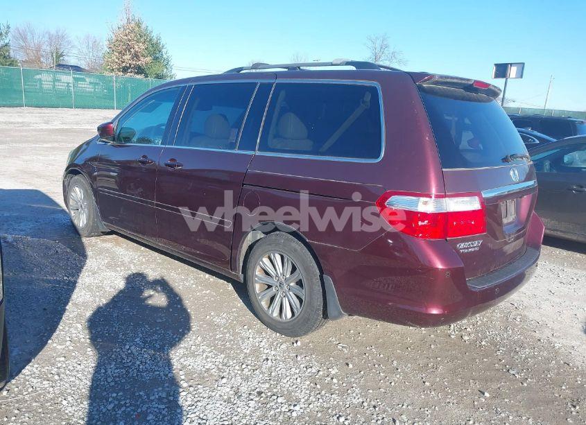 Photo 3 of 2007 Honda Odyssey TOURING (VIN 5FNRL38887B121753)