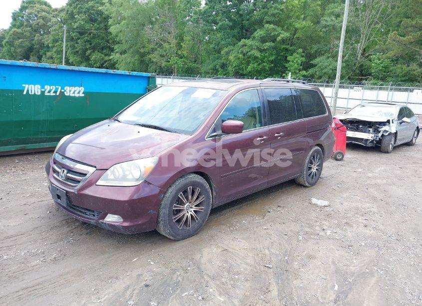 Photo 2 of 2007 Honda Odyssey TOURING (VIN 5FNRL38887B121770)