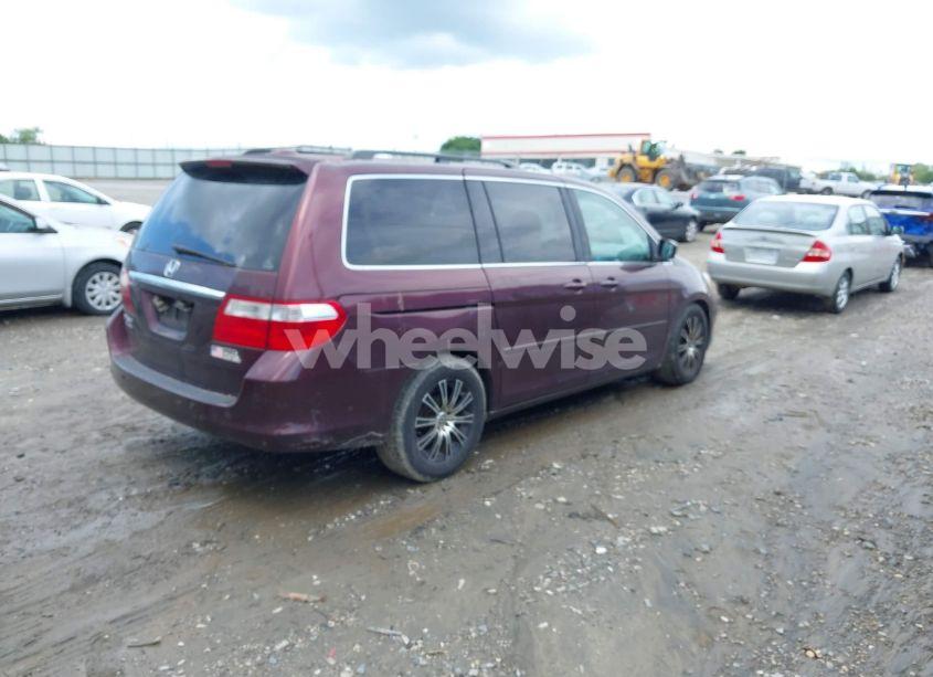 Photo 4 of 2007 Honda Odyssey TOURING (VIN 5FNRL38887B121770)