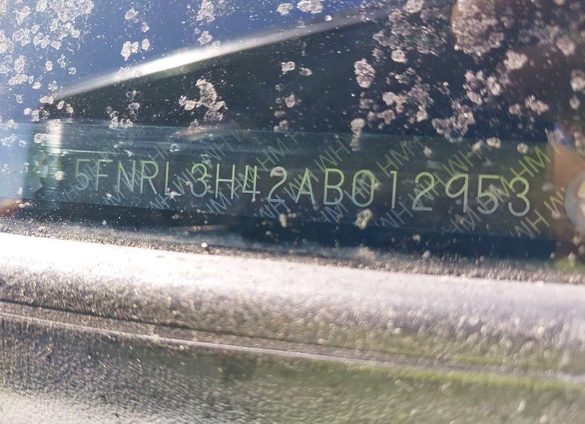 Photo 12 of 2010 Honda Odyssey EX (VIN 5FNRL3H42AB012953)