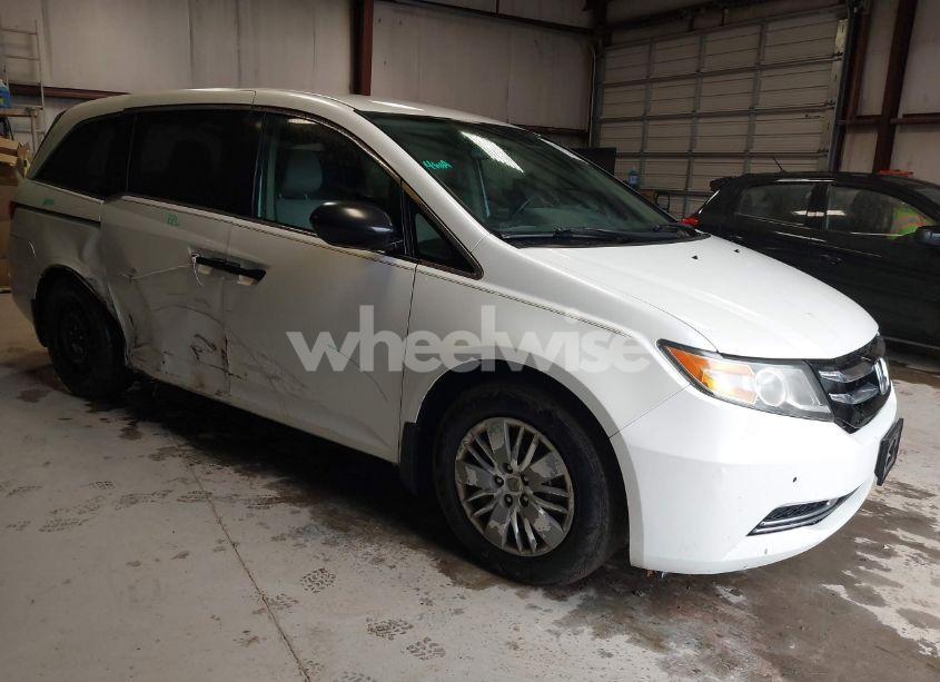 2014 Honda Odyssey LX (VIN 5FNRL5H21EB018145) main photo