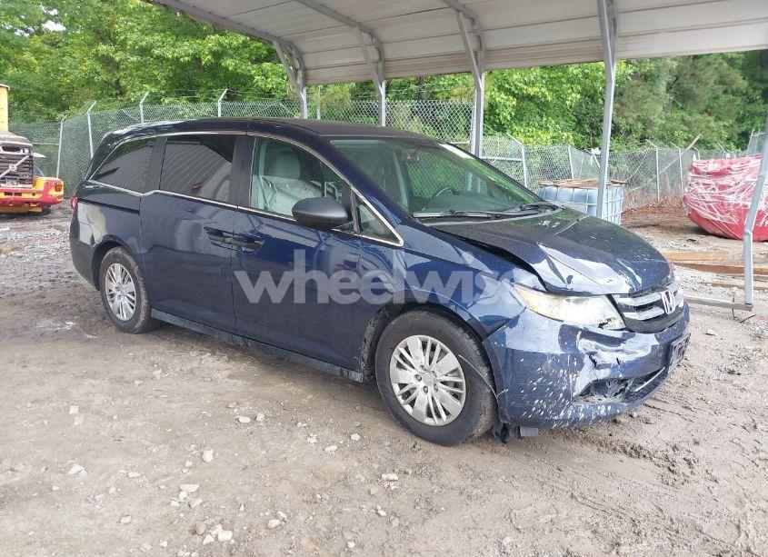 2014 Honda Odyssey LX (VIN 5FNRL5H21EB082119) main photo
