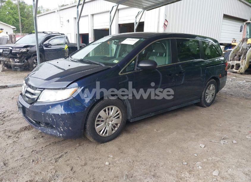 Photo 2 of 2014 Honda Odyssey LX (VIN 5FNRL5H21EB082119)