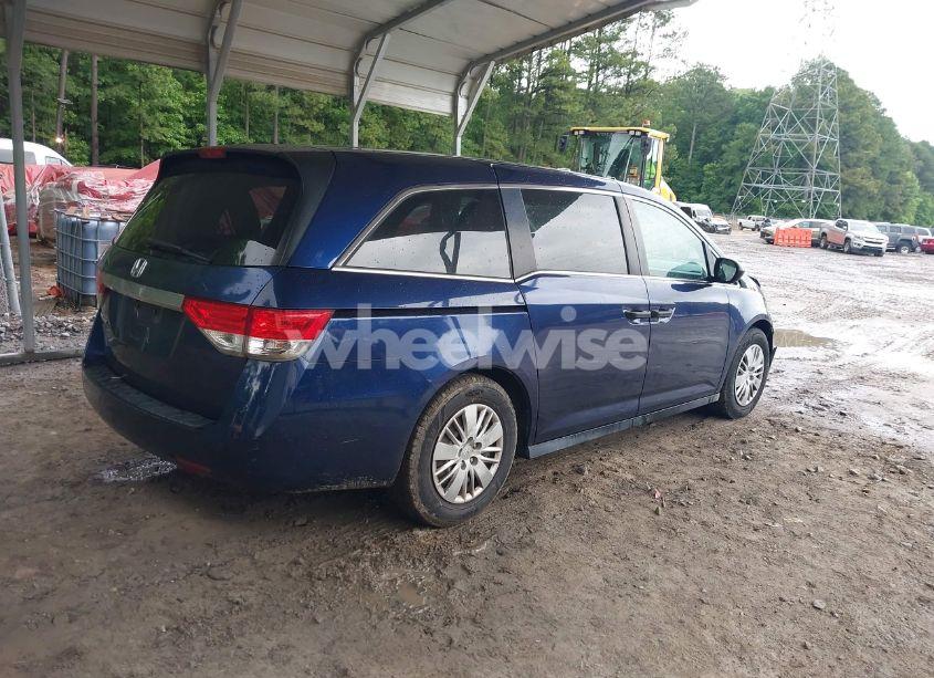 Photo 4 of 2014 Honda Odyssey LX (VIN 5FNRL5H21EB082119)