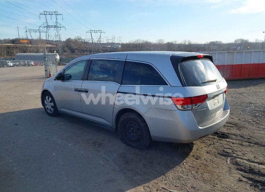 Photo 3 of 2014 Honda Odyssey LX (VIN 5FNRL5H21EB105382)