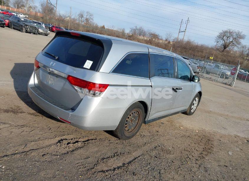 Photo 4 of 2014 Honda Odyssey LX (VIN 5FNRL5H21EB105382)