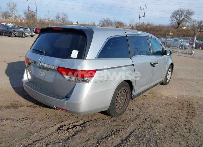 Photo 6 of 2014 Honda Odyssey LX (VIN 5FNRL5H21EB105382)