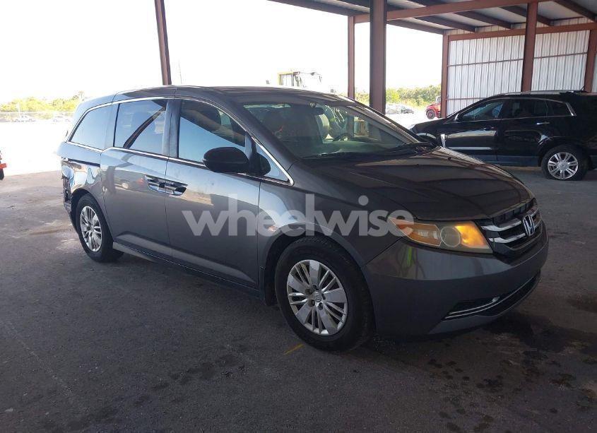 2014 Honda Odyssey LX (VIN 5FNRL5H21EB120027) main photo