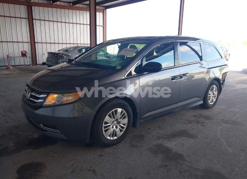 Photo 2 of 2014 Honda Odyssey LX (VIN 5FNRL5H21EB120027)