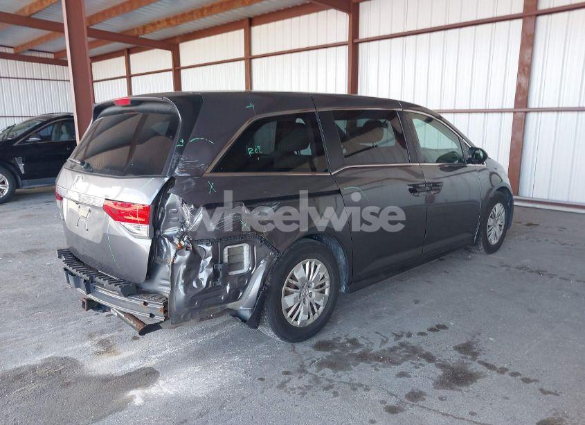 Photo 4 of 2014 Honda Odyssey LX (VIN 5FNRL5H21EB120027)