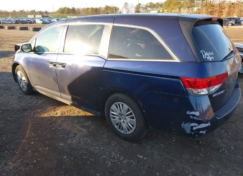 Photo 3 of 2016 Honda Odyssey LX (VIN 5FNRL5H21GB093432)