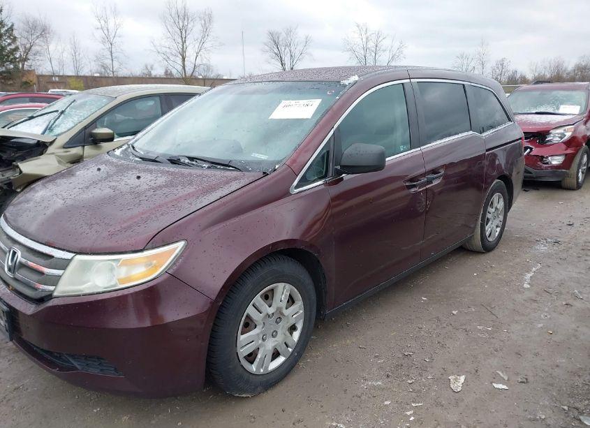 Photo 2 of 2012 Honda Odyssey LX (VIN 5FNRL5H22CB042712)