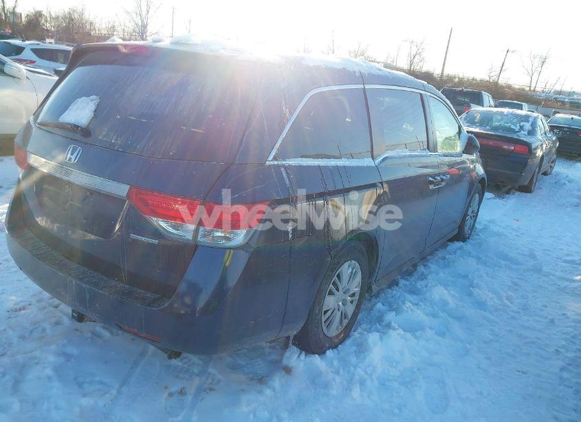Photo 4 of 2014 Honda Odyssey LX (VIN 5FNRL5H22EB003735)