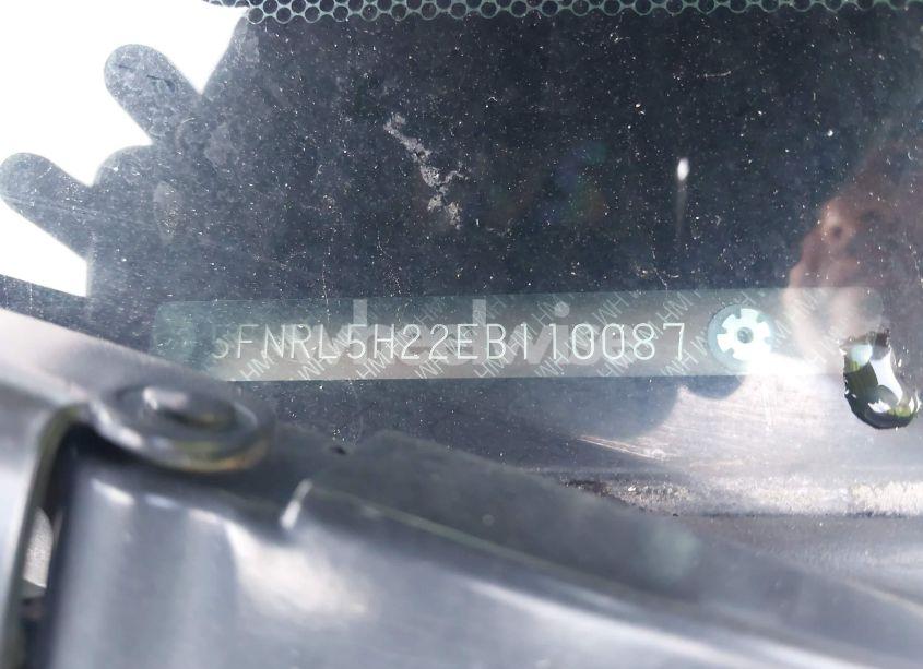 Photo 17 of 2014 Honda Odyssey LX (VIN 5FNRL5H22EB110087)