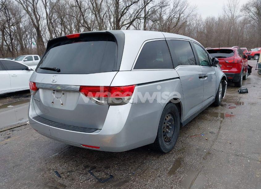 Photo 4 of 2014 Honda Odyssey LX (VIN 5FNRL5H22EB117430)