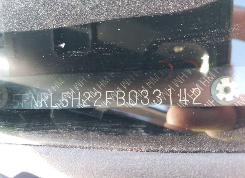 Photo 9 of 2015 Honda Odyssey LX (VIN 5FNRL5H22FB033142)