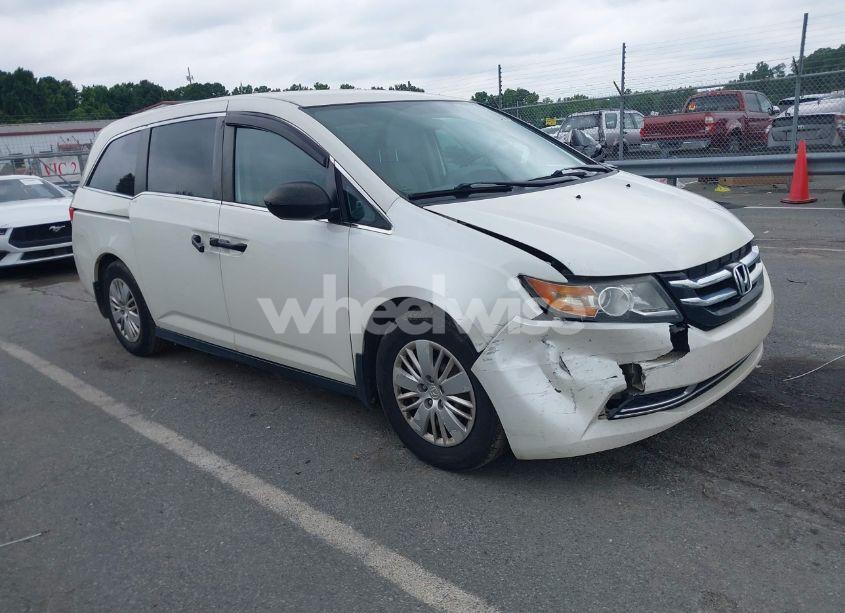 2016 Honda Odyssey LX (VIN 5FNRL5H22GB088966) main photo