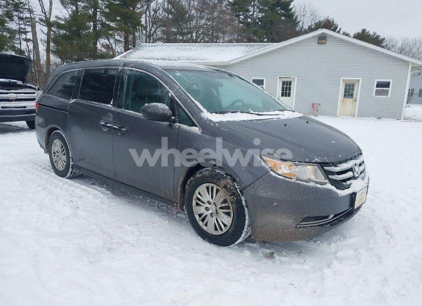 2016 Honda Odyssey LX (VIN 5FNRL5H22GB154853) main photo