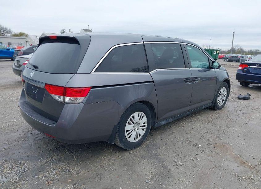 Photo 4 of 2014 Honda Odyssey LX (VIN 5FNRL5H23EB070733)