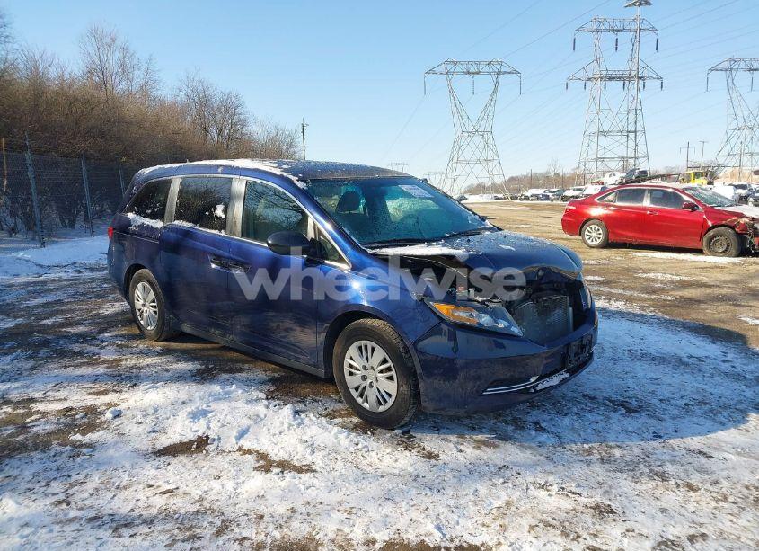 2014 Honda Odyssey LX (VIN 5FNRL5H24EB051673) main photo