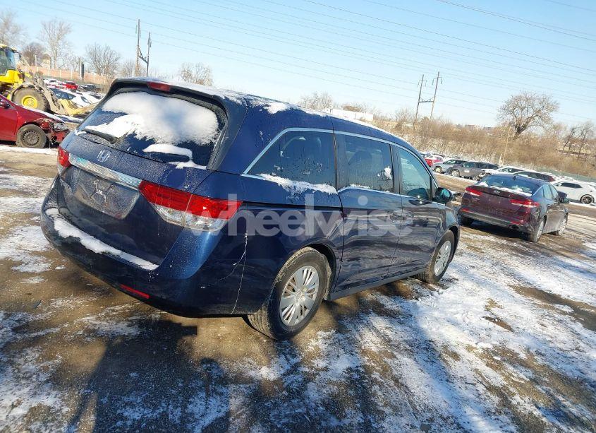 Photo 4 of 2014 Honda Odyssey LX (VIN 5FNRL5H24EB051673)