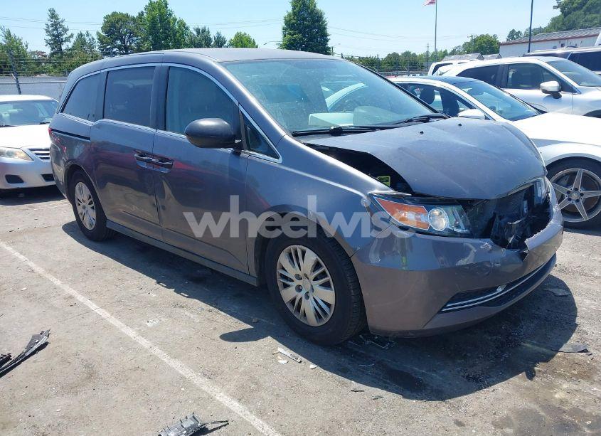 2014 Honda Odyssey LX (VIN 5FNRL5H25EB118703) main photo