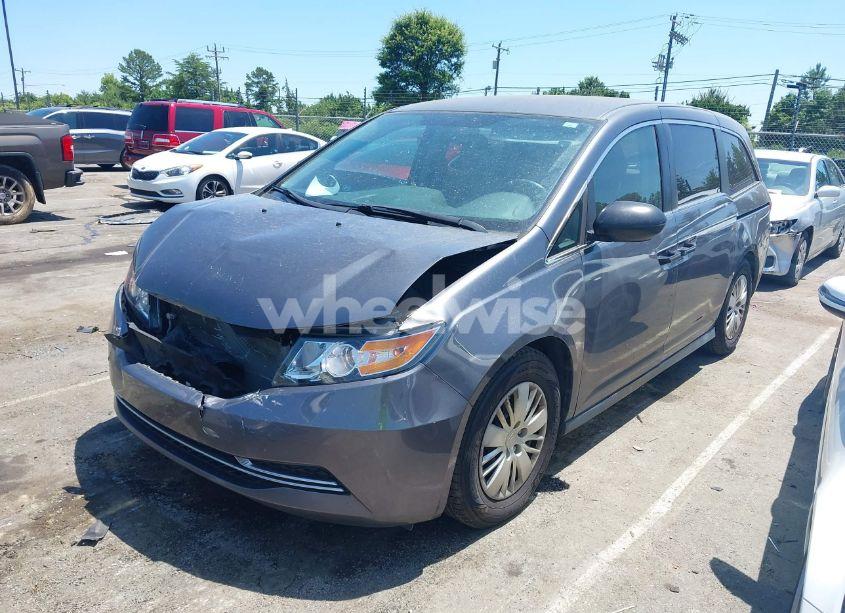 Photo 2 of 2014 Honda Odyssey LX (VIN 5FNRL5H25EB118703)