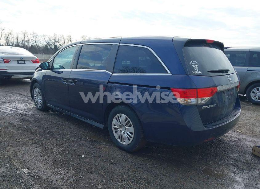 Photo 3 of 2014 Honda Odyssey LX (VIN 5FNRL5H26EB100095)