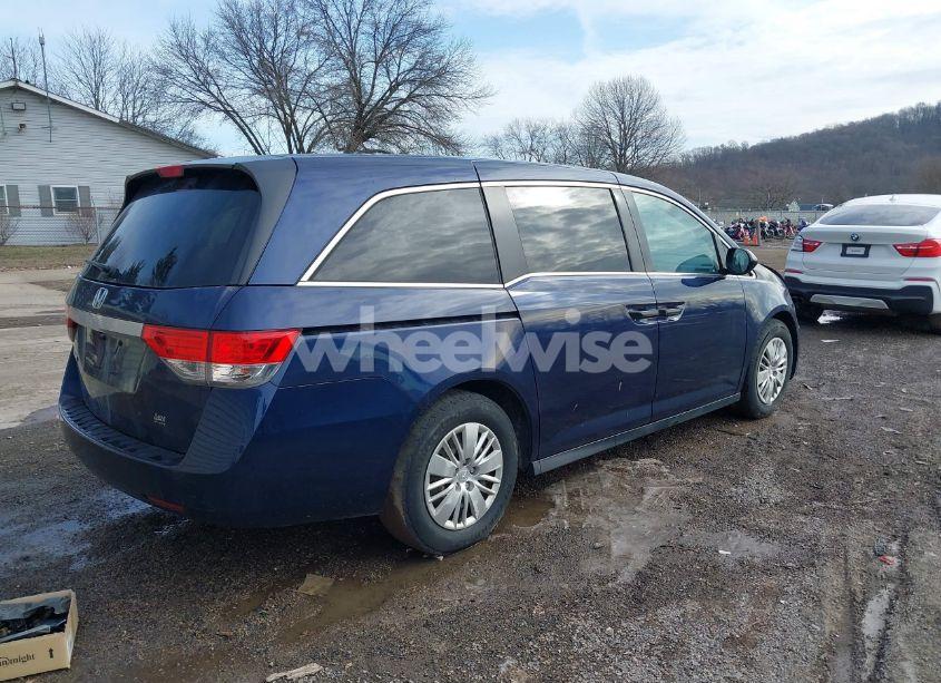 Photo 4 of 2014 Honda Odyssey LX (VIN 5FNRL5H26EB100095)