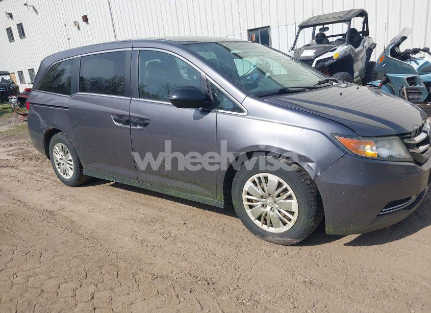 2014 Honda Odyssey LX (VIN 5FNRL5H26EB115406) main photo