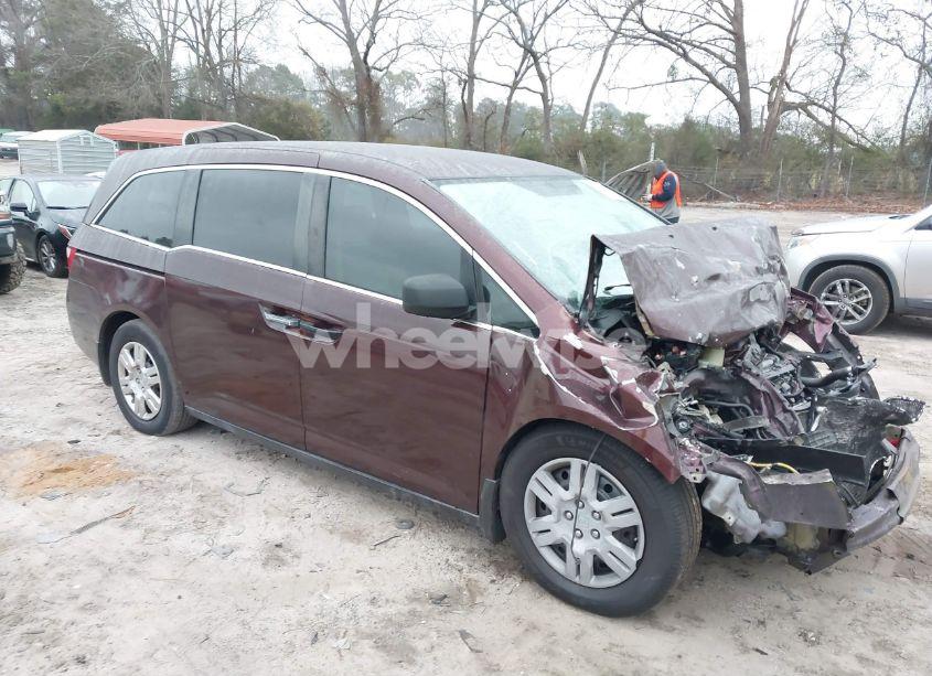 2013 Honda Odyssey LX (VIN 5FNRL5H27DB010436) main photo