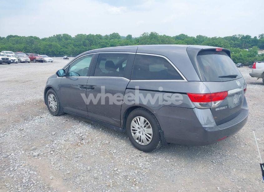 Photo 3 of 2014 Honda Odyssey LX (VIN 5FNRL5H27EB007683)